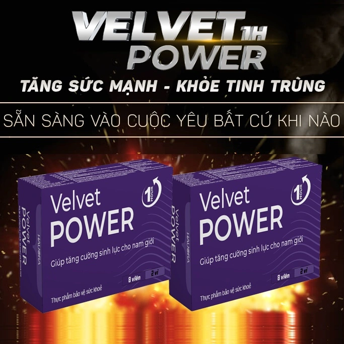 Velvet Power 1H có tốt không? mua ở đâu