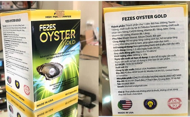 Fezes Oyster Gold Plus có tốt không? mua ở đâu?